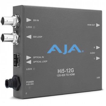 AJA Hi5 12G-SDI to HDMI 2.0 Converter