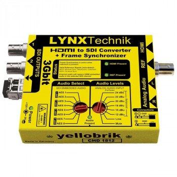 LYNX Technik CHD 1812-1 Compact HDMI to SDI Converter with Frame Synchronizer