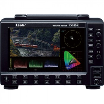 Leader LV5350 Waveform Monitor Supporting SDI Video Signals