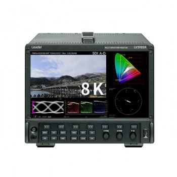 Leader LV5900A Waveform Monitor 12G SDI/8K Support