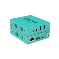 Turtle 100m USB 3.2 5Gbps Extender Kit over CAT